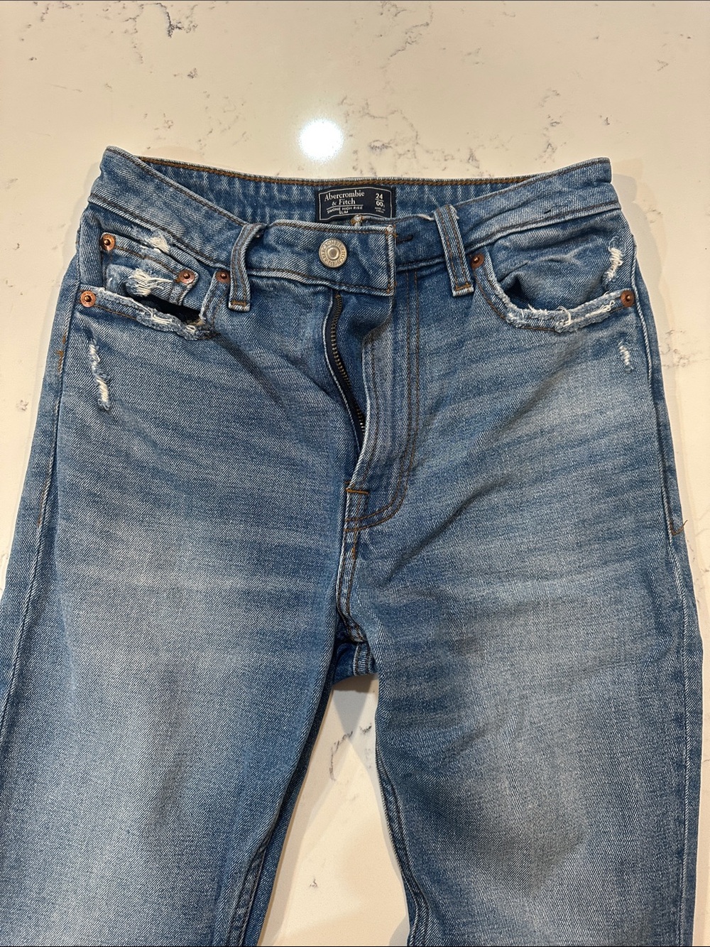 Abercrombie & Fitch Simone High Rise Slim Jeans